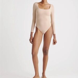 Quince second skin sand body suit